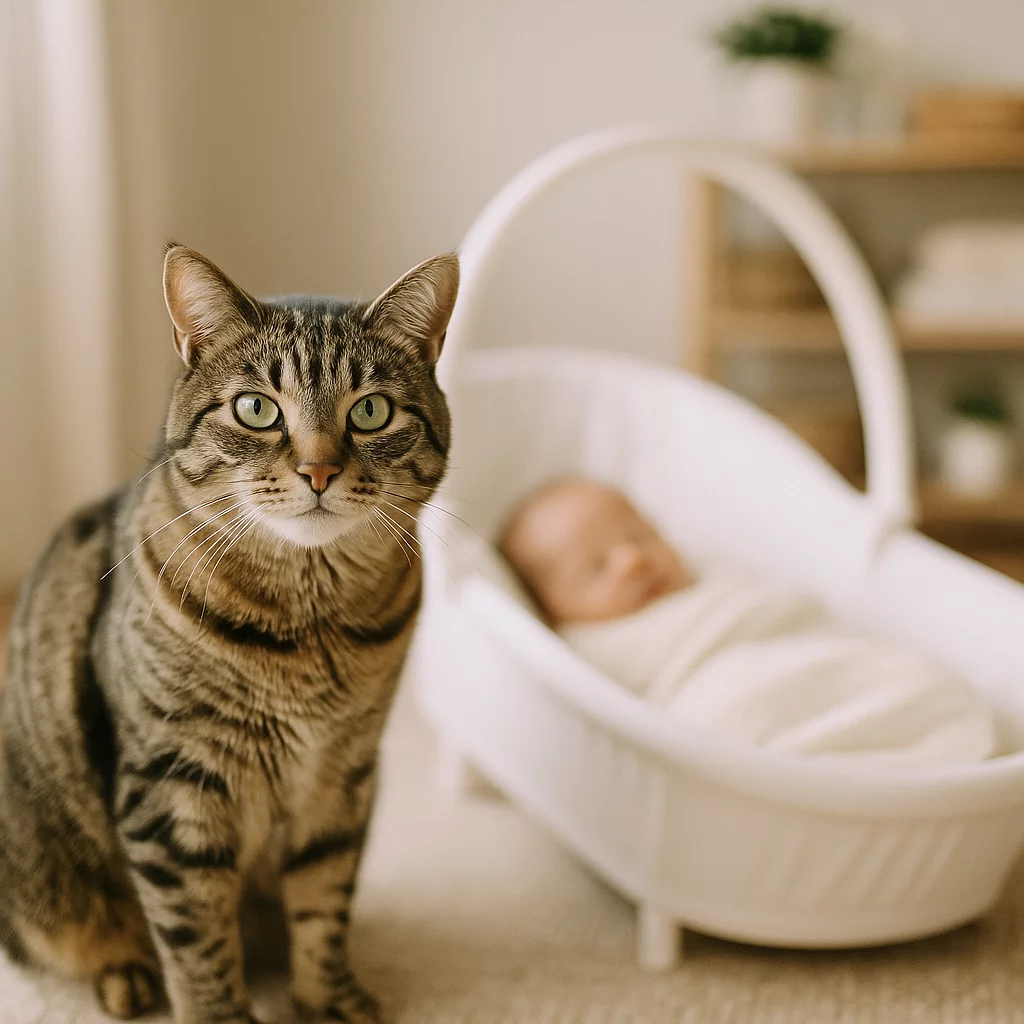 Gatos e Recém-Nascidos: Como Garantir uma Convivência Segura e Harmoniosa